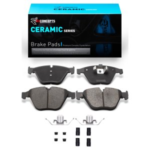 BMW 323I Brake Pads - Front - R1 Concepts - R1 Ceramic Pads - `07-`15